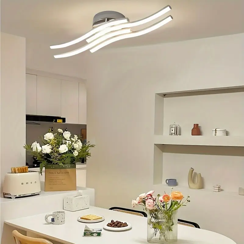 krom led plafonyer avize modeli