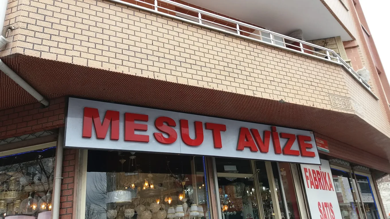 mesut avize bağcılar avize mağazaları